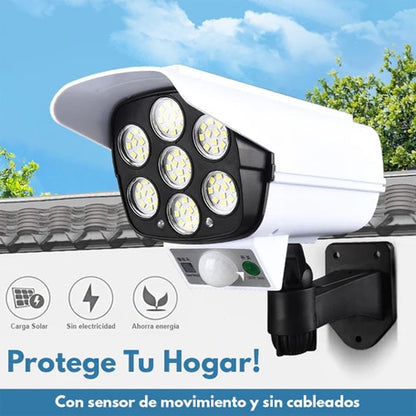 foco solar tipo camara